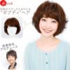 坂巻哲也 ヘアコサージュ フルウィッグ リラクシーカールボブ 人